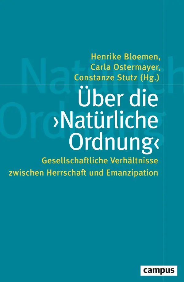 Über die ¿Natürliche Ordnung¿
