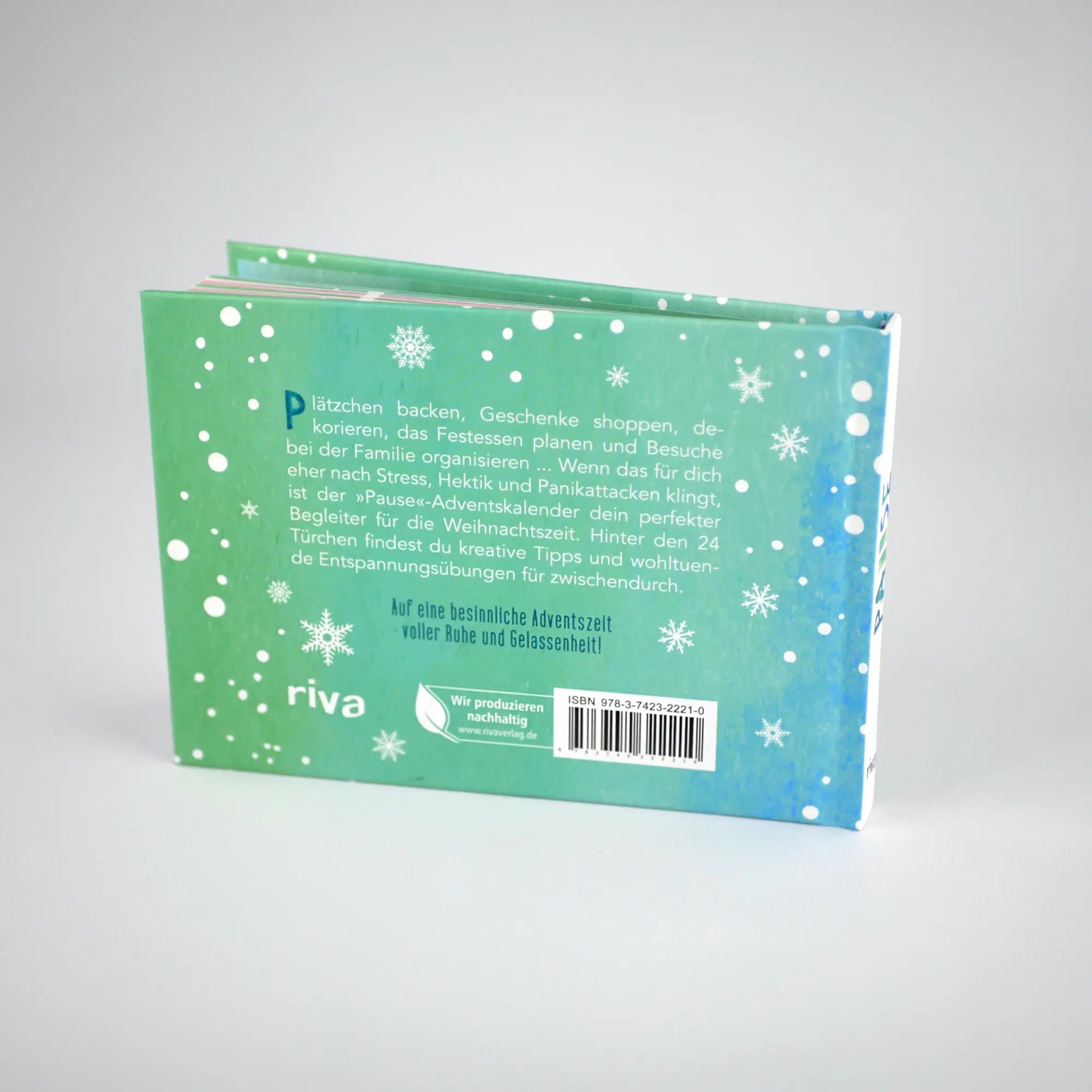 Bild: 9783742322210 | Pause - Der Adventskalender | Buch | 100 S. | Deutsch | 2022 | riva