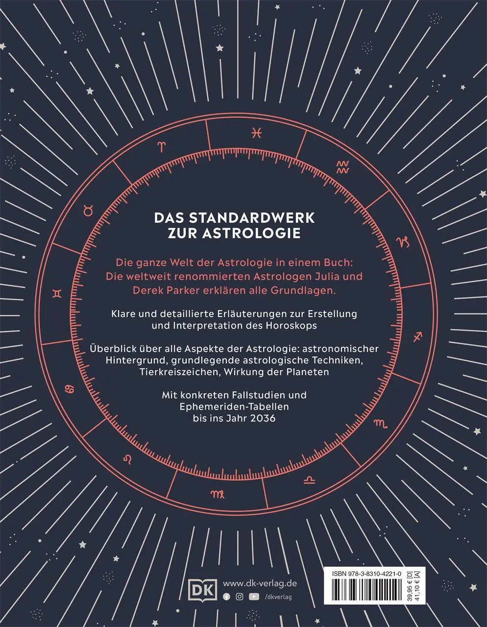 Rückseite: 9783831042210 | Parkers Astrologie | Julia Parker (u. a.) | Buch | 496 S. | Deutsch