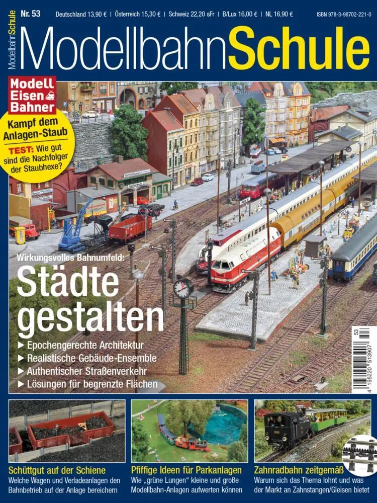 Cover: 9783987022210 | Städte gestalten | Modellbahn Schule 53/2025 | Broschüre | 100 S.