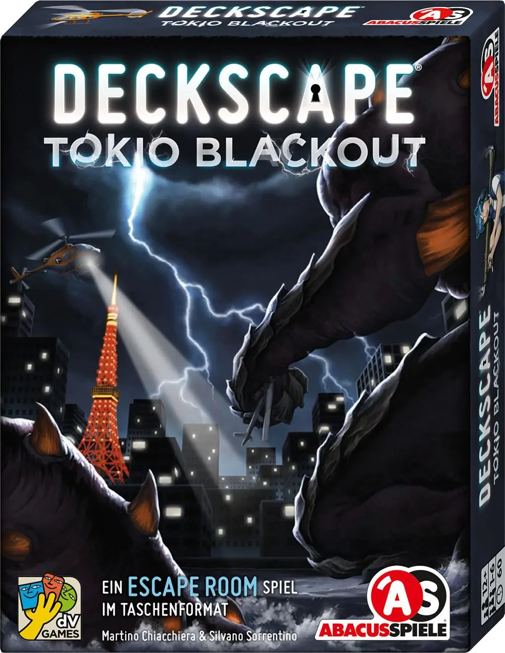 Cover: 4011898382310 | Deckscape - Tokio Blackout | Escape Room Spiel | Chiacchiera (u. a.)