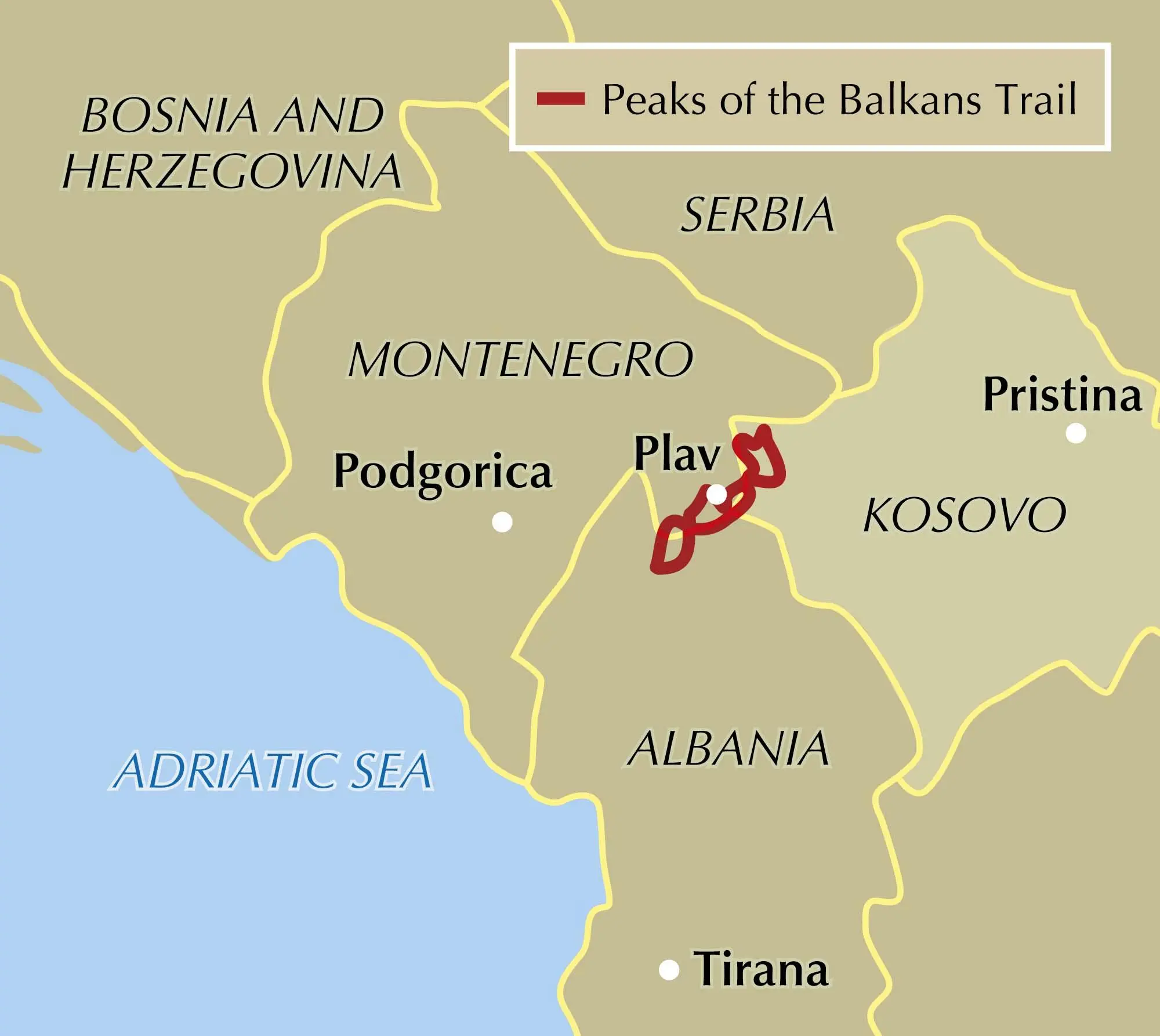 Bild: 9781786312310 | The Peaks of the Balkans Trail | Montenegro, Albania and Kosovo | Buch