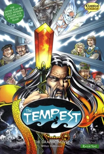 Cover: 9781906332310 | The Tempest The Graphic Novel | Quick Text | William Shakespeare