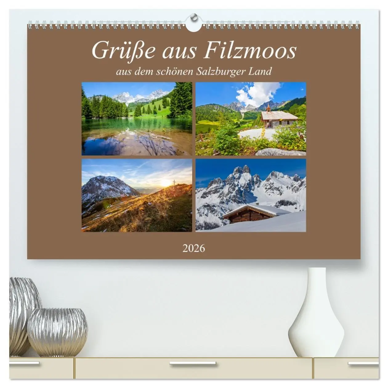 Cover: 9783457672310 | Grüße aus Filzmoos (hochwertiger Premium Wandkalender 2026 DIN A2...