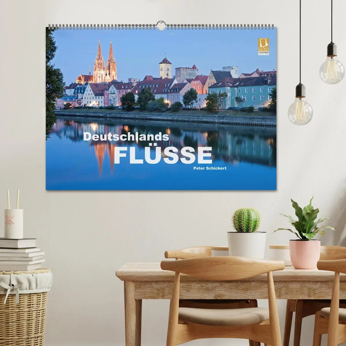 Bild: 9783457812310 | Deutschlands Flüsse (Wandkalender 2026 DIN A2 quer), CALVENDO...