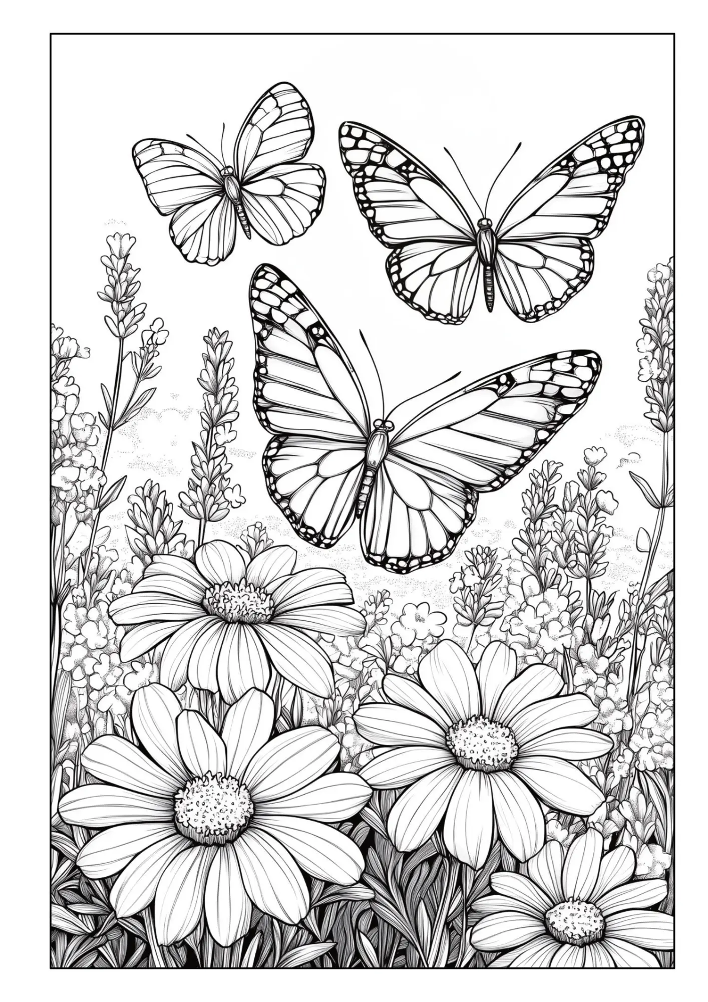 Bild: 9783986572310 | Garten Malbuch für Erwachsene - 50 Ausmalbilder zur Entspannung | Buch