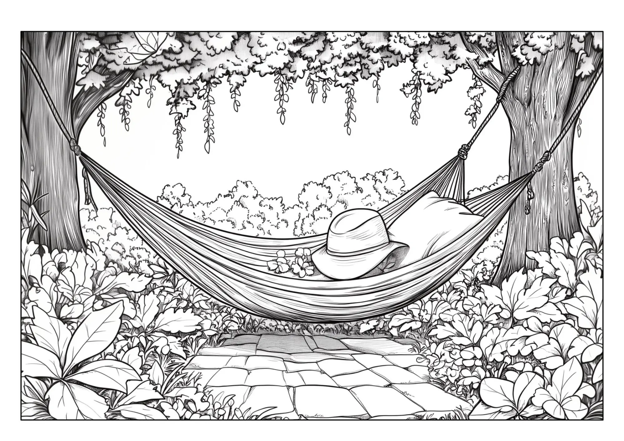 Bild: 9783986572310 | Garten Malbuch für Erwachsene - 50 Ausmalbilder zur Entspannung | Buch