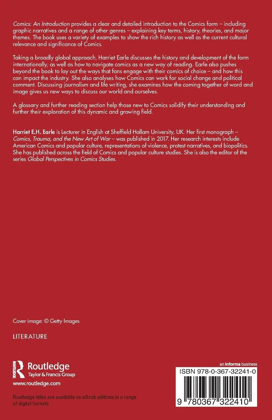 Rückseite: 9780367322410 | Comics | An Introduction | Harriet E. H. Earle | Taschenbuch | 2020