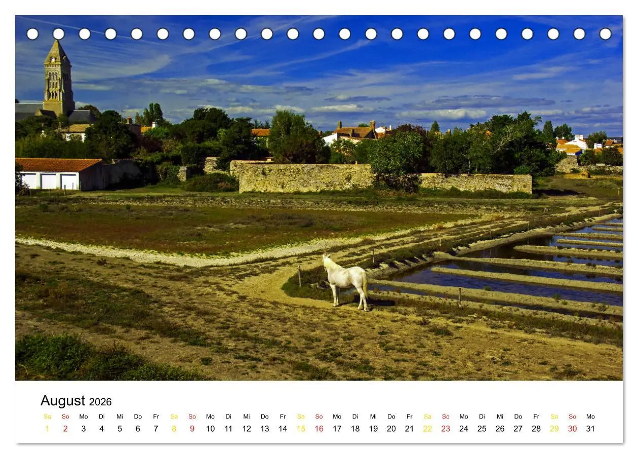 Bild: 9783457802410 | Vendée Aus dem Meer steigender Himmel Frankreichs (Tischkalender...