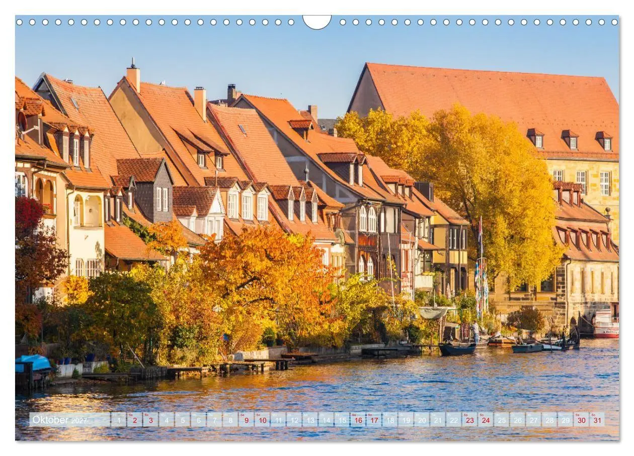 Bild: 9783516992410 | Unterwegs in Bamberg (Wandkalender 2027 DIN A3 quer), CALVENDO...