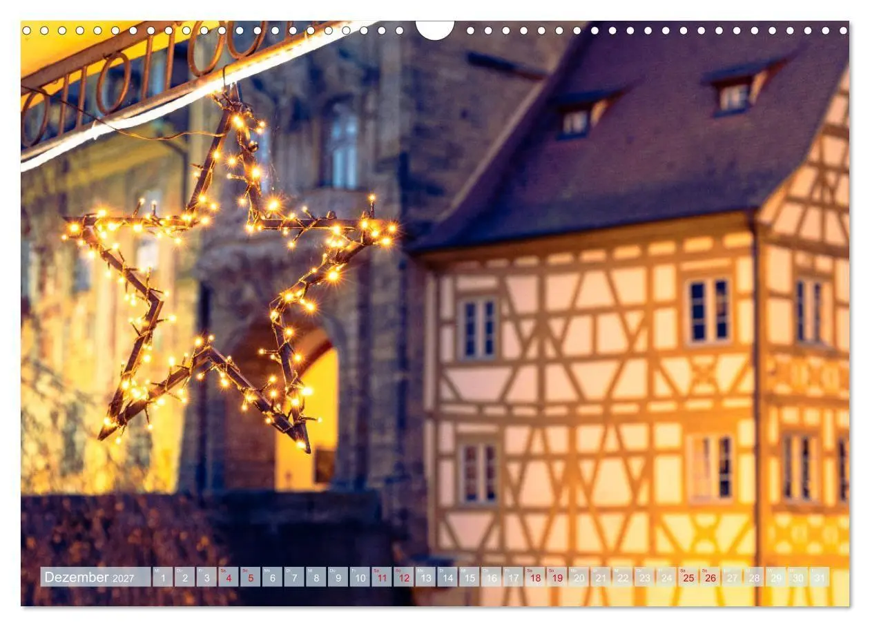Bild: 9783516992410 | Unterwegs in Bamberg (Wandkalender 2027 DIN A3 quer), CALVENDO...