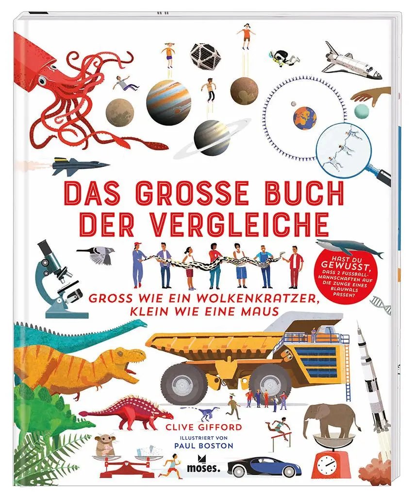 Cover: 9783897772410 | Das große Buch der Vergleiche | Clive Gifford | Buch | 96 S. | Deutsch