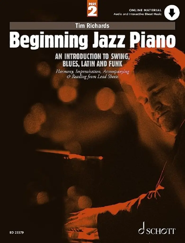 Cover: 9790001212410 | Beginning Jazz Piano 2 | Tim Richards | Songbuch (Klavier)