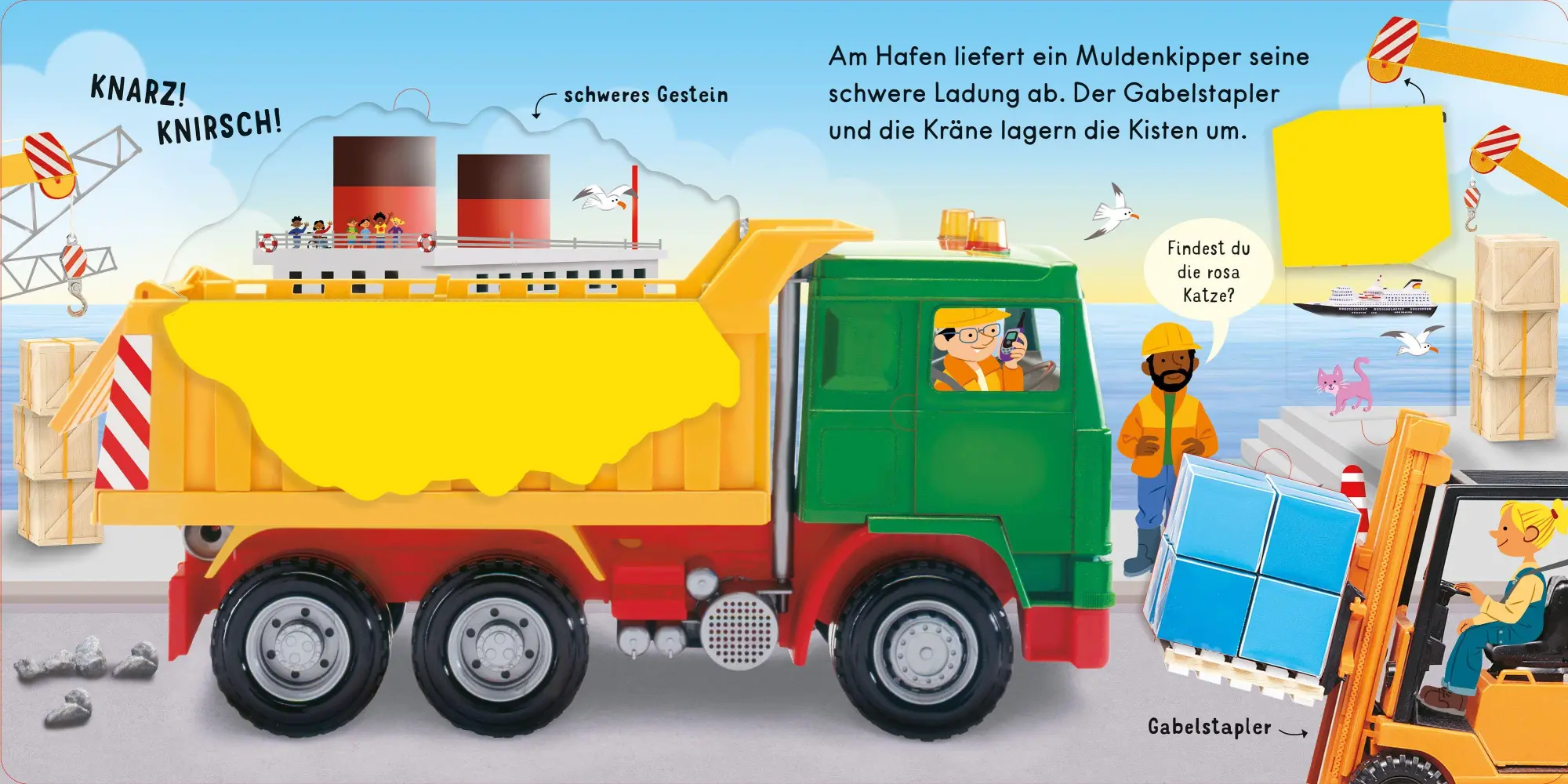 Bild: 9781035702510 | Mein erstes Fahrzeuge-Klappenbuch: Lastwagen | Felicity Brooks | Buch