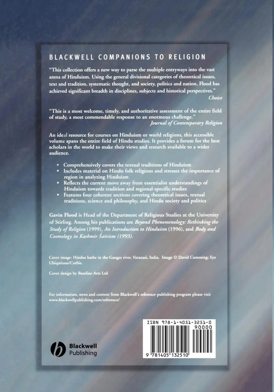 Rückseite: 9781405132510 | The Blackwell Companion to Hinduism | Gavin Flood | Taschenbuch | 2005