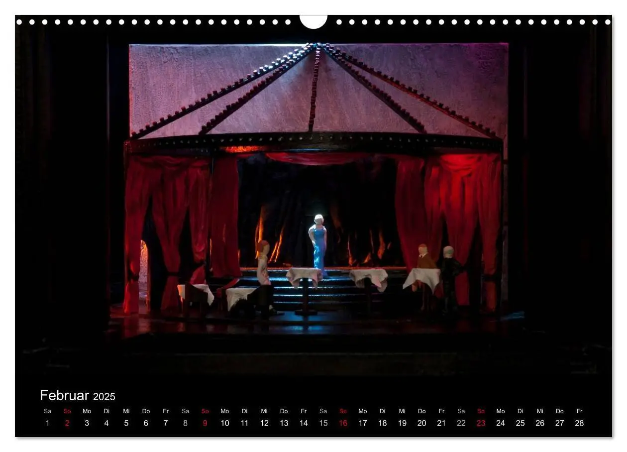 Bild: 9783435492510 | Bühnenbildmodelle (Wandkalender 2025 DIN A3 quer), CALVENDO...