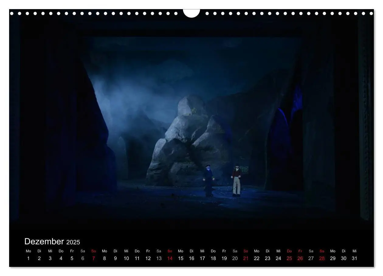 Bild: 9783435492510 | Bühnenbildmodelle (Wandkalender 2025 DIN A3 quer), CALVENDO...
