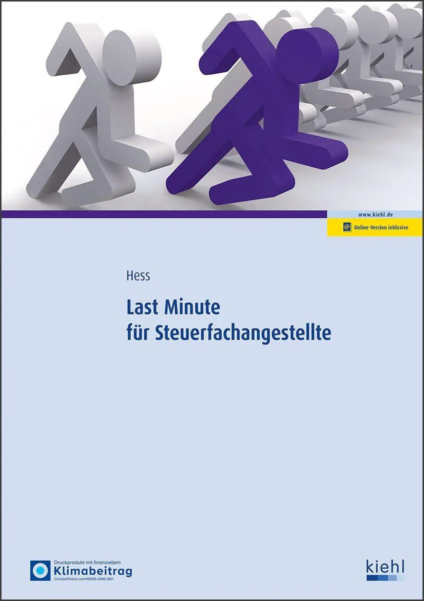 Cover: 9783470112510 | Last Minute für Steuerfachangestellte | Ernst Hess | Bundle | Deutsch