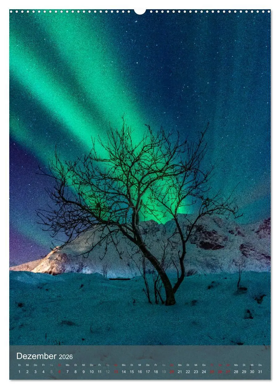 Bild: 9783516362510 | Aurora - Polarlicht des Nordens (Wandkalender 2026 DIN A2 hoch),...