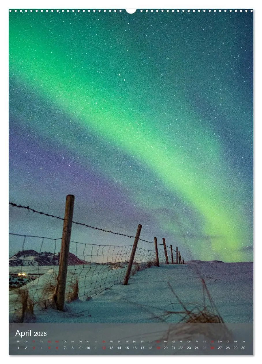 Bild: 9783516362510 | Aurora - Polarlicht des Nordens (Wandkalender 2026 DIN A2 hoch),...