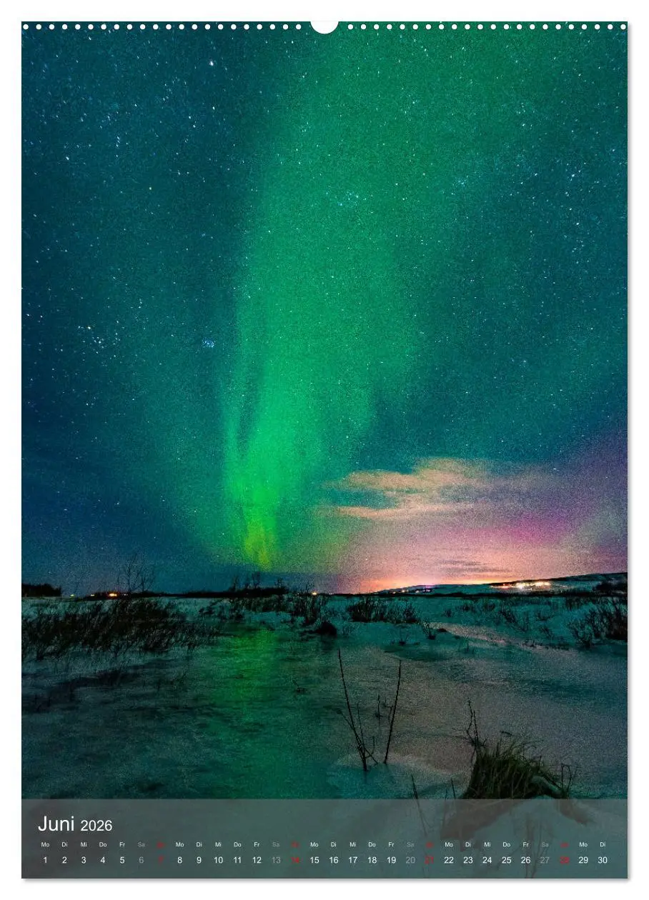 Bild: 9783516362510 | Aurora - Polarlicht des Nordens (Wandkalender 2026 DIN A2 hoch),...