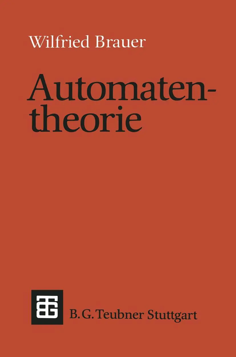 Cover: 9783519022510 | Automatentheorie | Eine Einführung in die Theorie endlicher Automaten