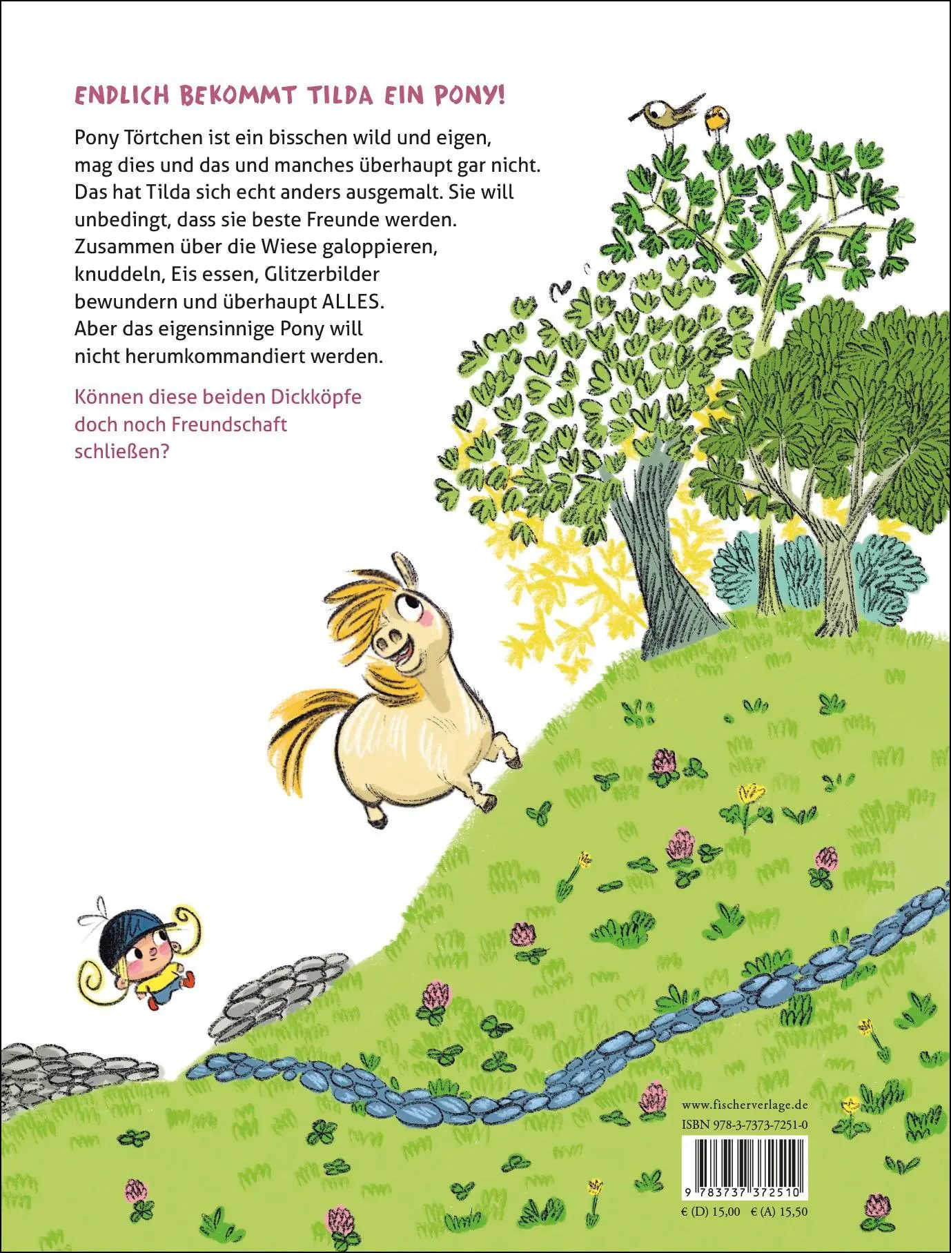 Rückseite: 9783737372510 | Tilda und Pony Törtchen | Ninka Reittu | Buch | 40 S. | Deutsch | 2024