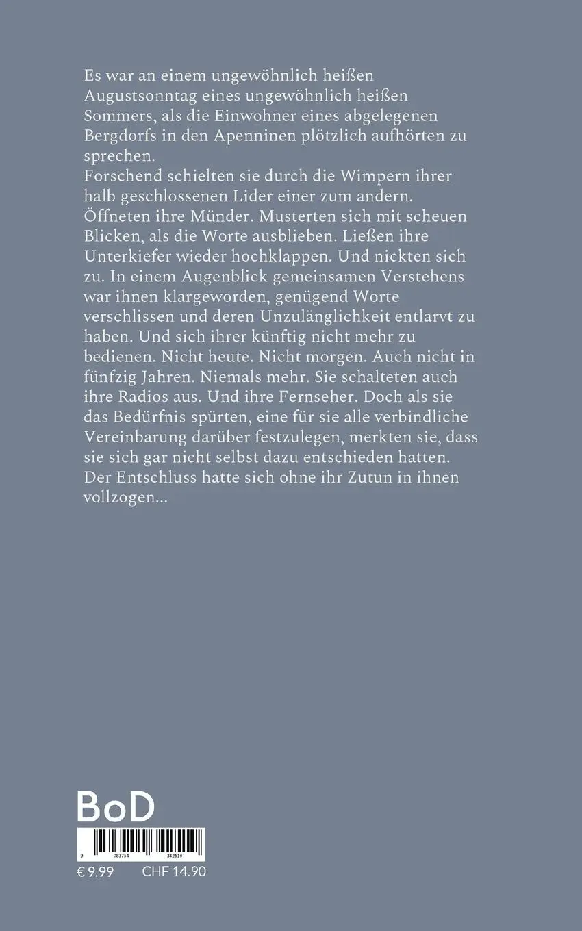 Rückseite: 9783754342510 | Der Gesang der Nachtigallen | R. Daniel Roth | Taschenbuch | 248 S.