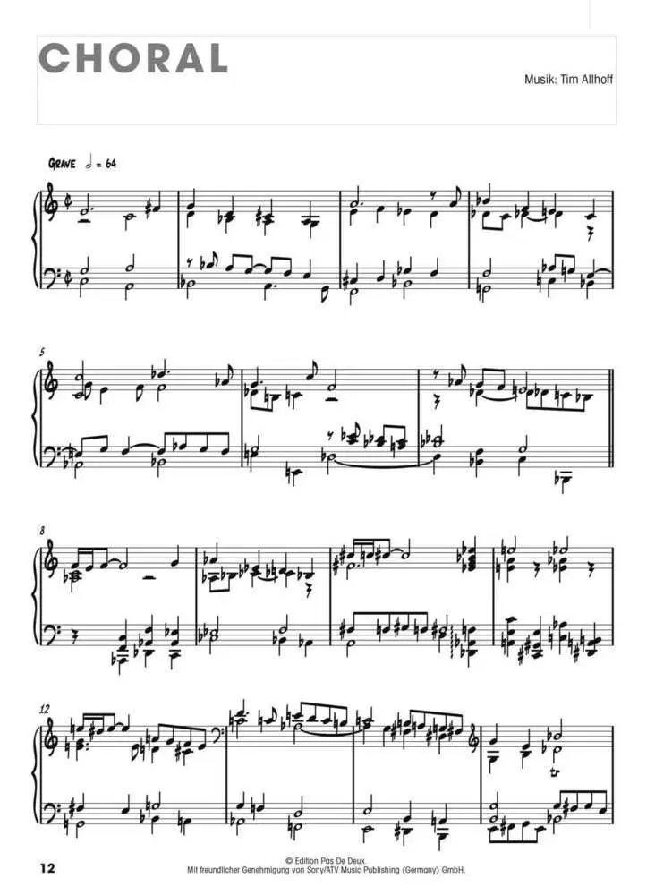 Bild: 9783954562510 | Tim Allhoff: Selected Pieces For Piano | Bosworth Edition | Buch