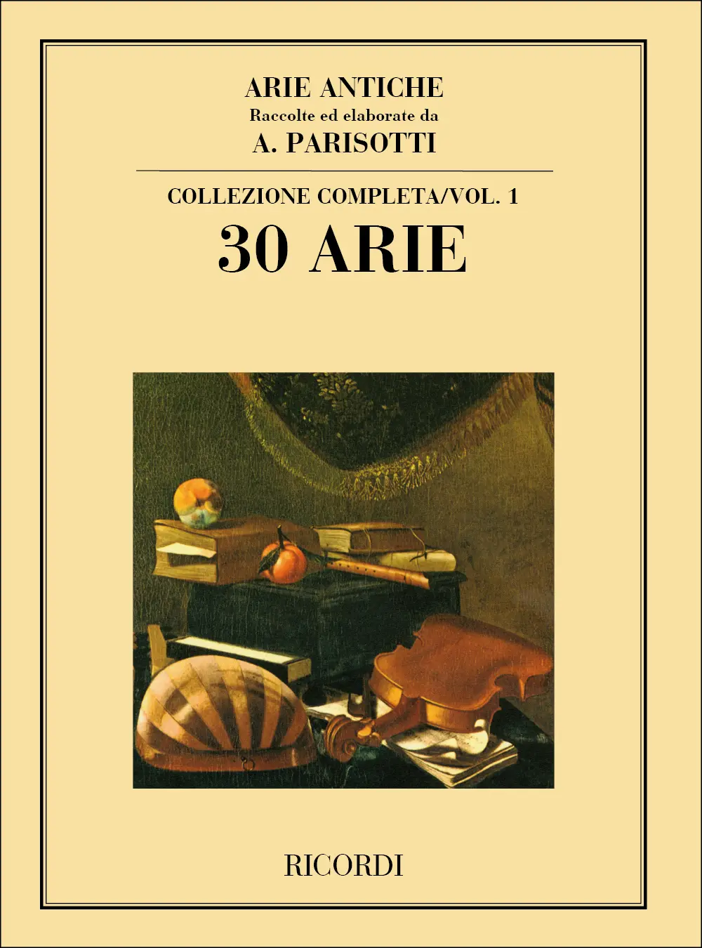 Cover: 9790040502510 | Arie Antiche: 30 Arie Vol. 1 | Buch | 1984 | Ricordi