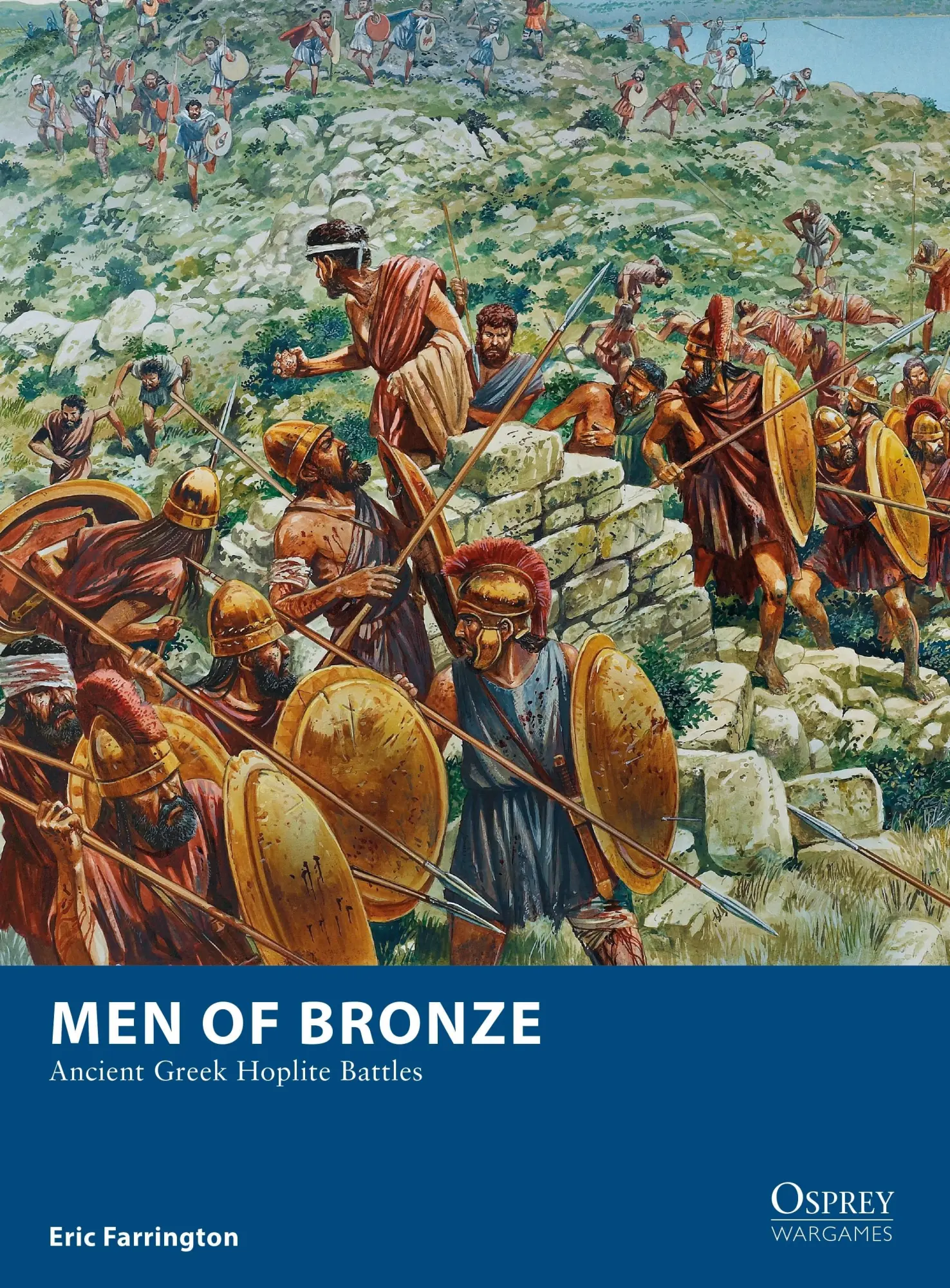 Cover: 9781472832610 | Men of Bronze | Ancient Greek Hoplite Battles | Eric Farrington | Buch