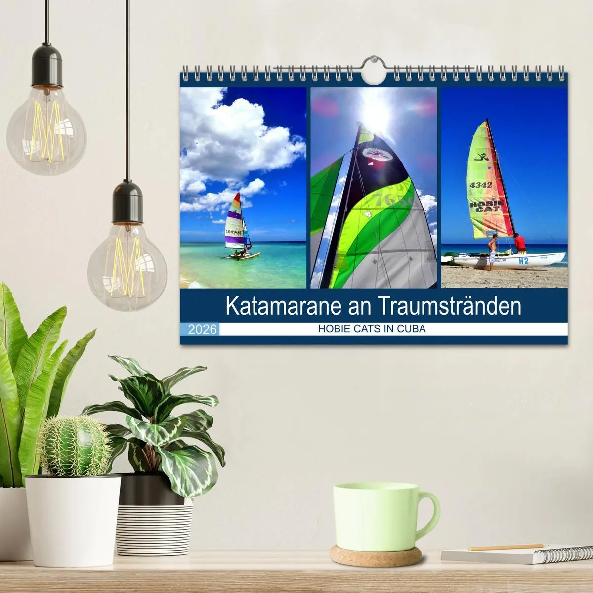 Bild: 9783457642610 | Katamarane an Traumstränden - Hobie Cats in Cuba (Wandkalender 2026...