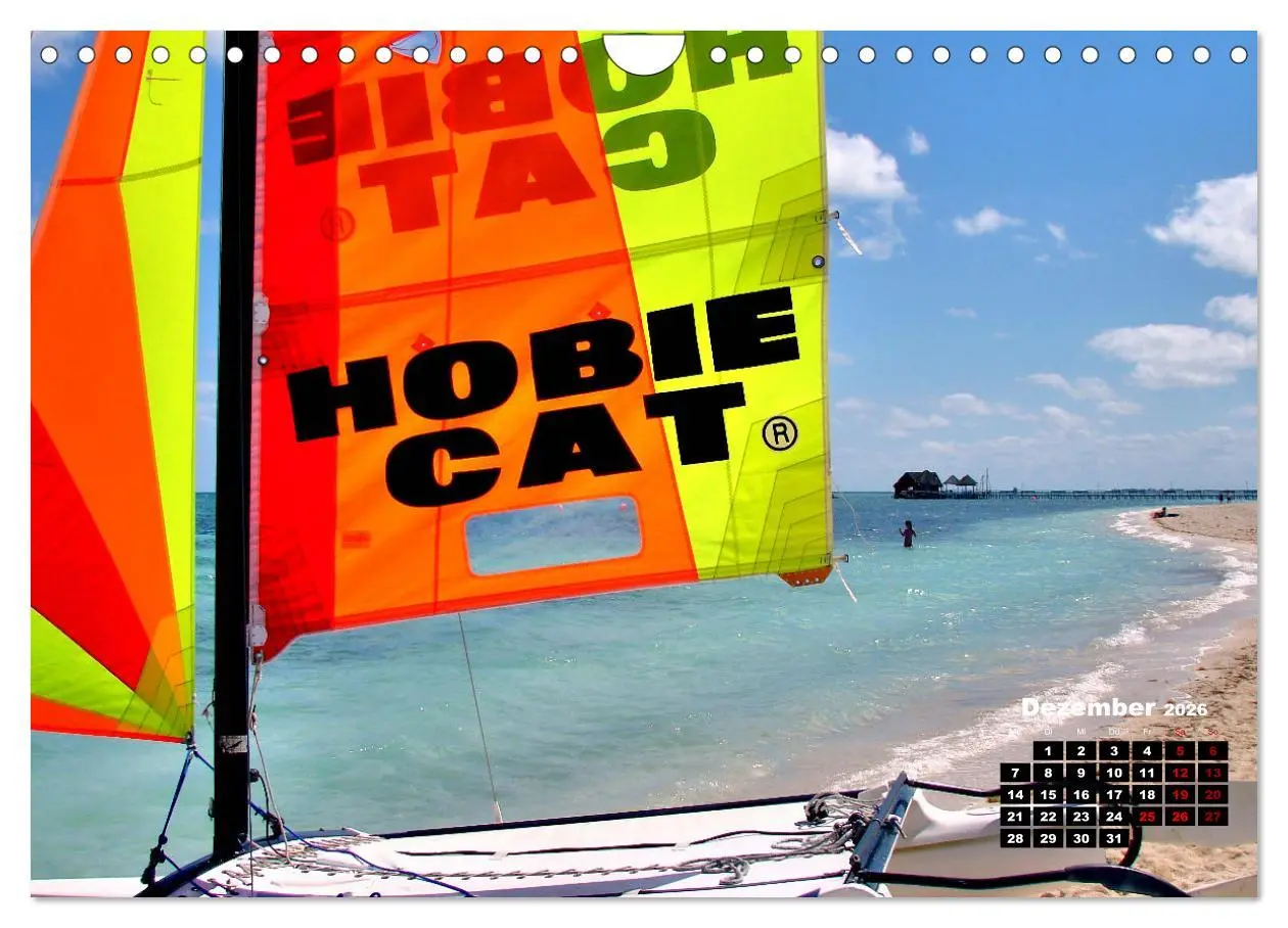 Bild: 9783457642610 | Katamarane an Traumstränden - Hobie Cats in Cuba (Wandkalender 2026...