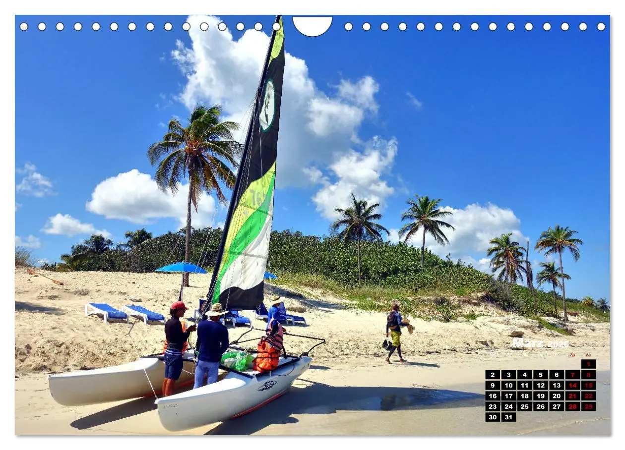 Bild: 9783457642610 | Katamarane an Traumstränden - Hobie Cats in Cuba (Wandkalender 2026...