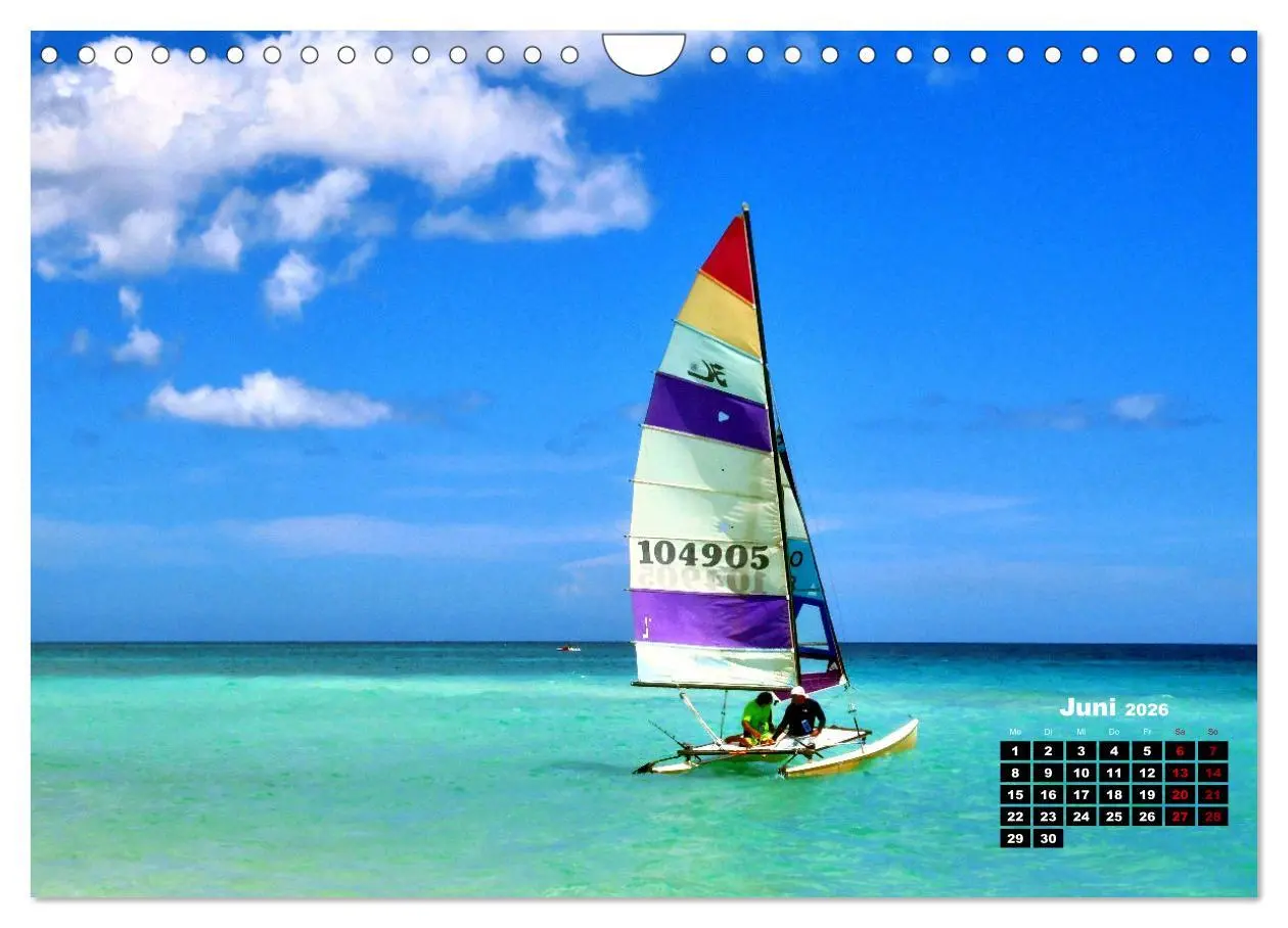 Bild: 9783457642610 | Katamarane an Traumstränden - Hobie Cats in Cuba (Wandkalender 2026...