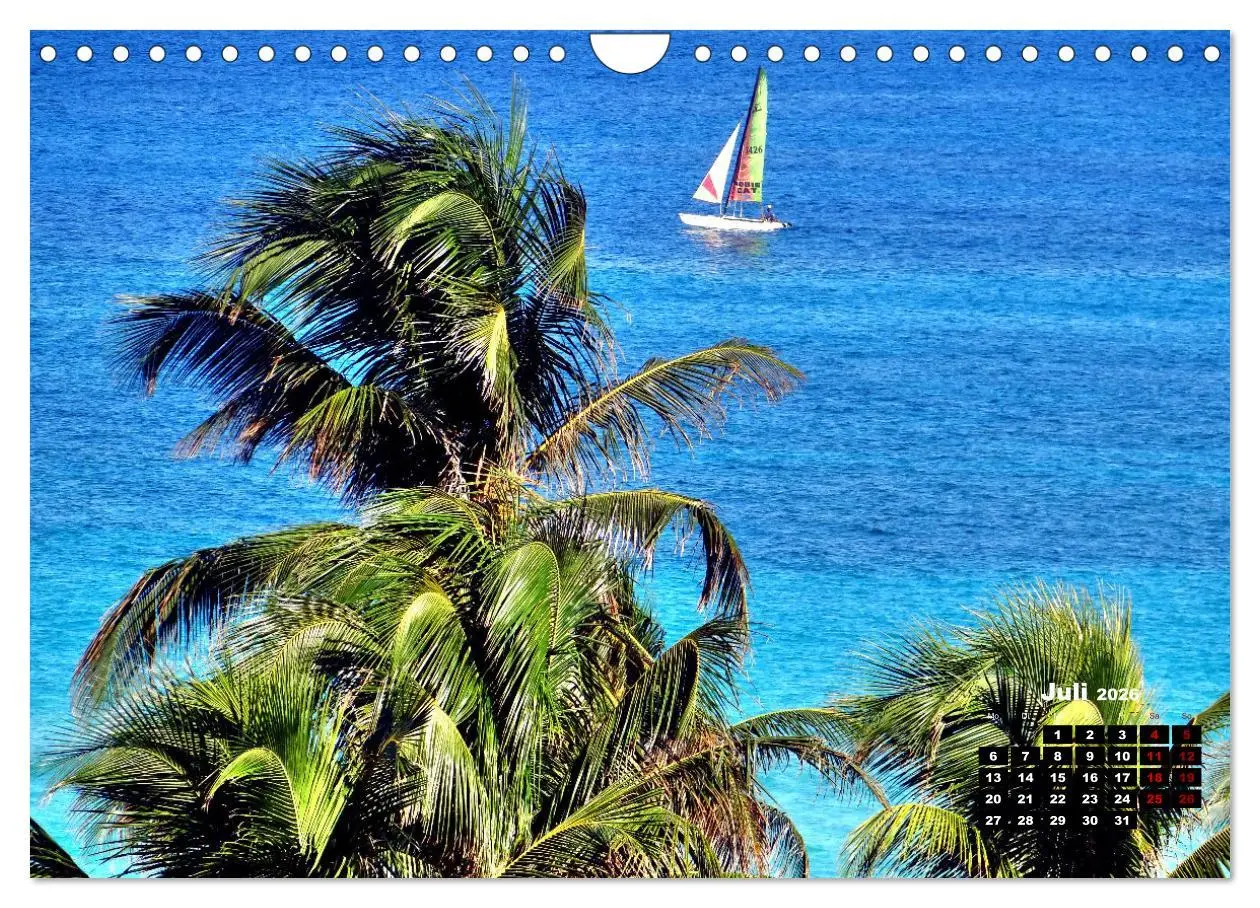 Bild: 9783457642610 | Katamarane an Traumstränden - Hobie Cats in Cuba (Wandkalender 2026...