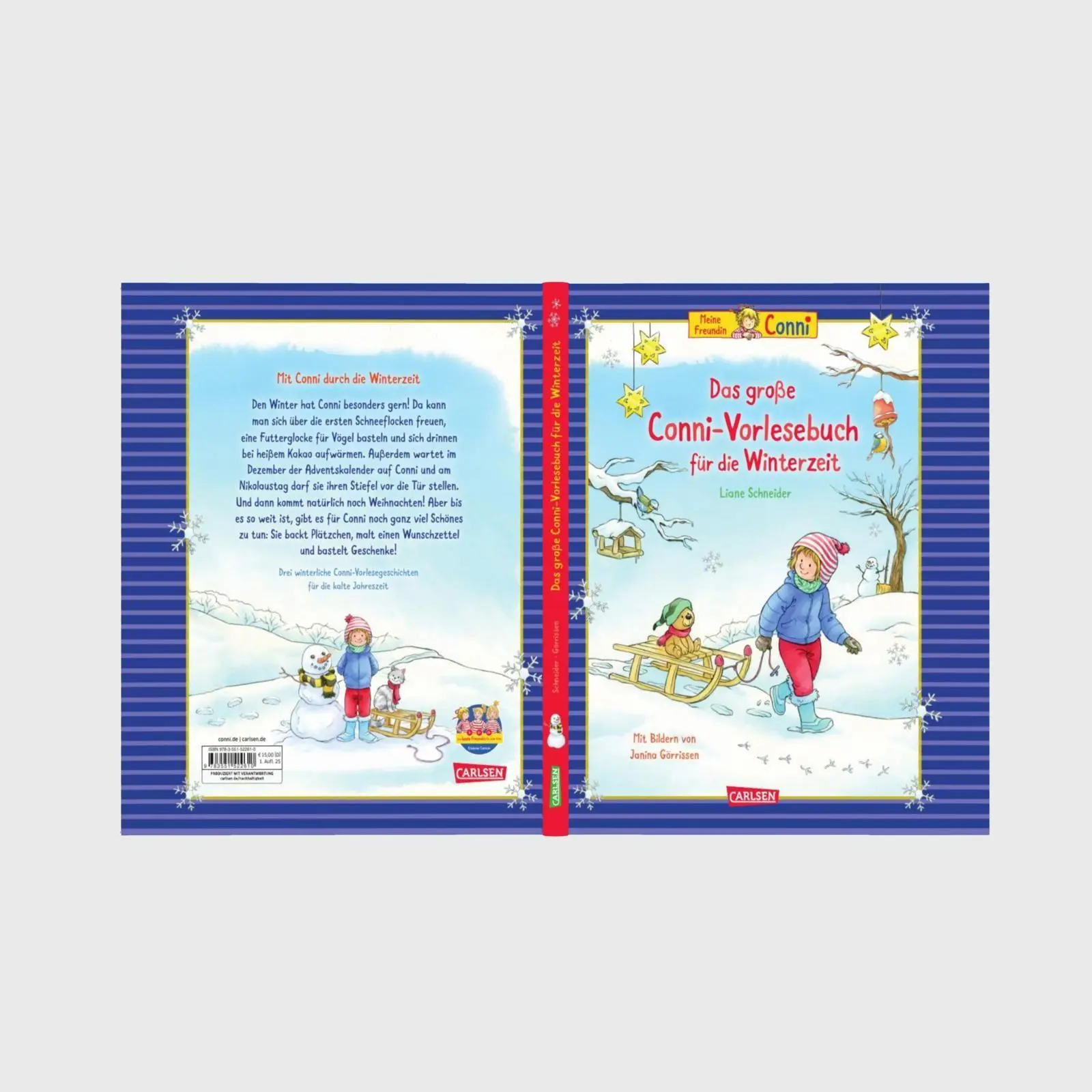 Bild: 9783551522610 | Das große Conni-Vorlesebuch für die Winterzeit | Liane Schneider