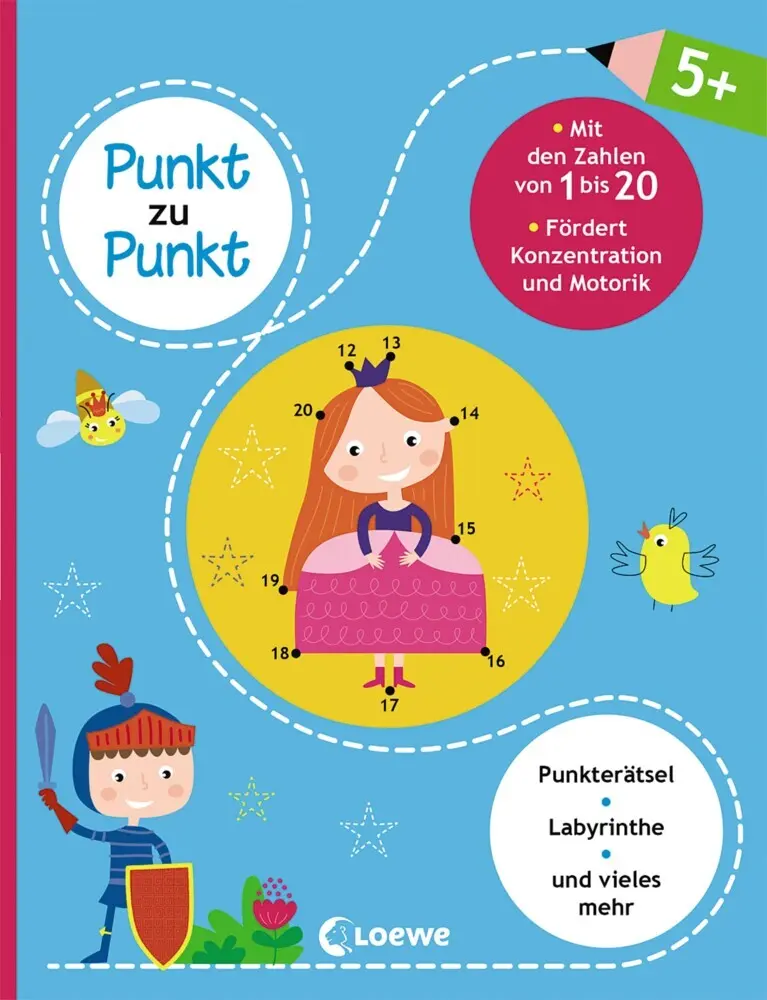 Cover: 9783743202610 | Punkt zu Punkt - Mit den Zahlen von 1 bis 20 | Rätseln (u. a.) | Buch