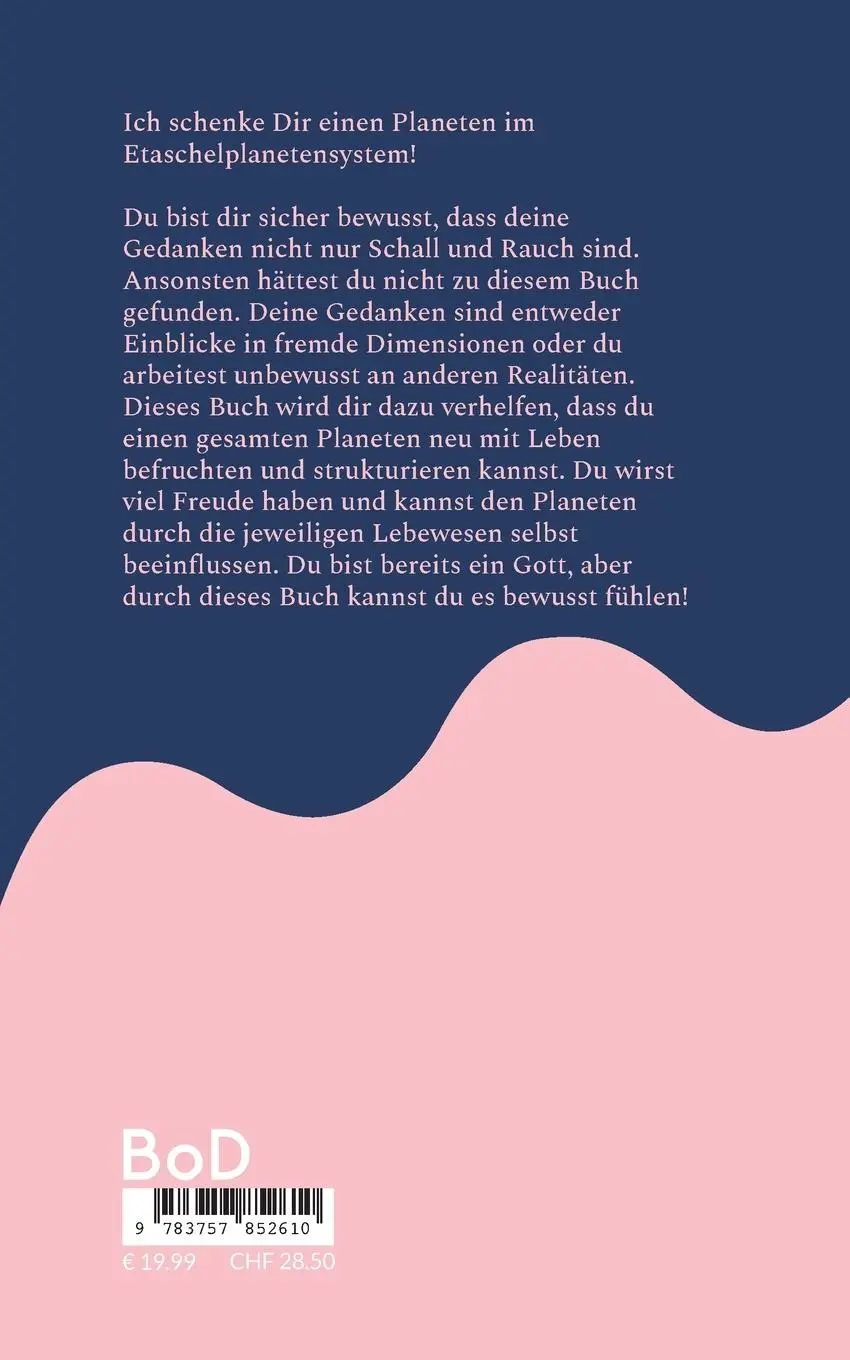 Rückseite: 9783757852610 | Deine Gedanken schaffen andere Realitäten | Herold Zu Moschdehner