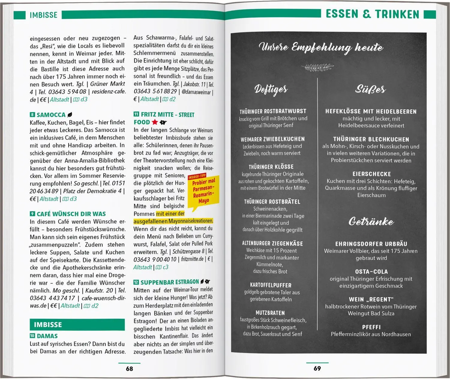 Bild: 9783829742610 | MARCO POLO Reiseführer Weimar | Silja Indolfo (u. a.) | Taschenbuch