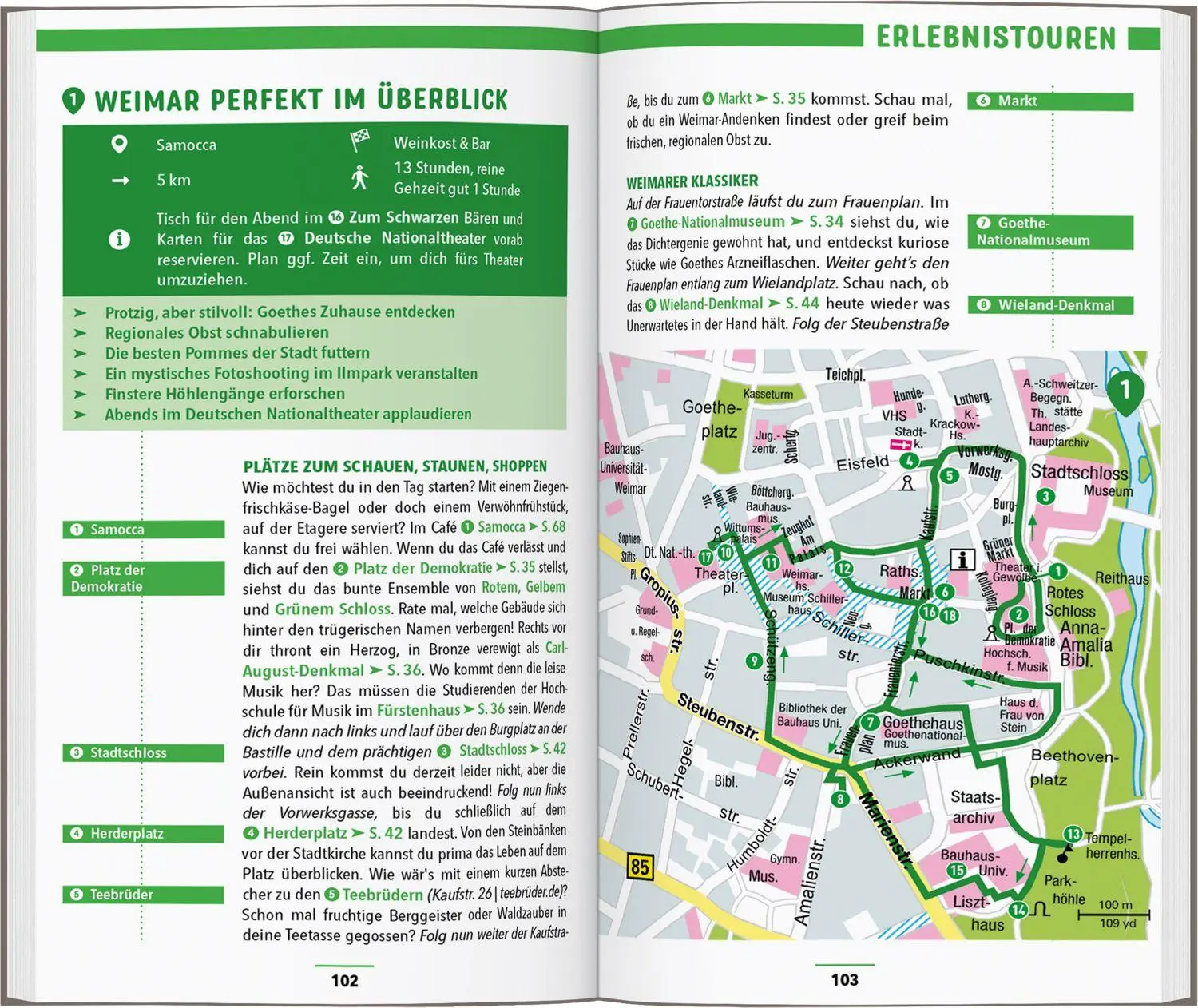 Bild: 9783829742610 | MARCO POLO Reiseführer Weimar | Silja Indolfo (u. a.) | Taschenbuch