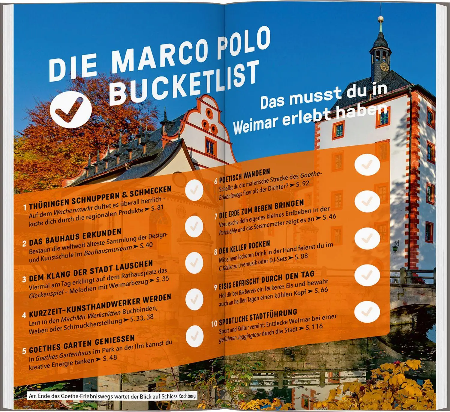Bild: 9783829742610 | MARCO POLO Reiseführer Weimar | Silja Indolfo (u. a.) | Taschenbuch