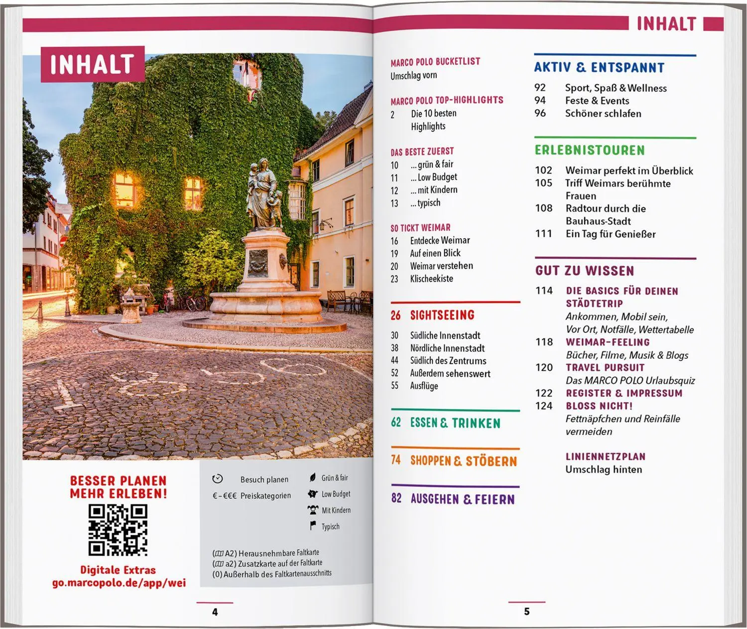 Bild: 9783829742610 | MARCO POLO Reiseführer Weimar | Silja Indolfo (u. a.) | Taschenbuch