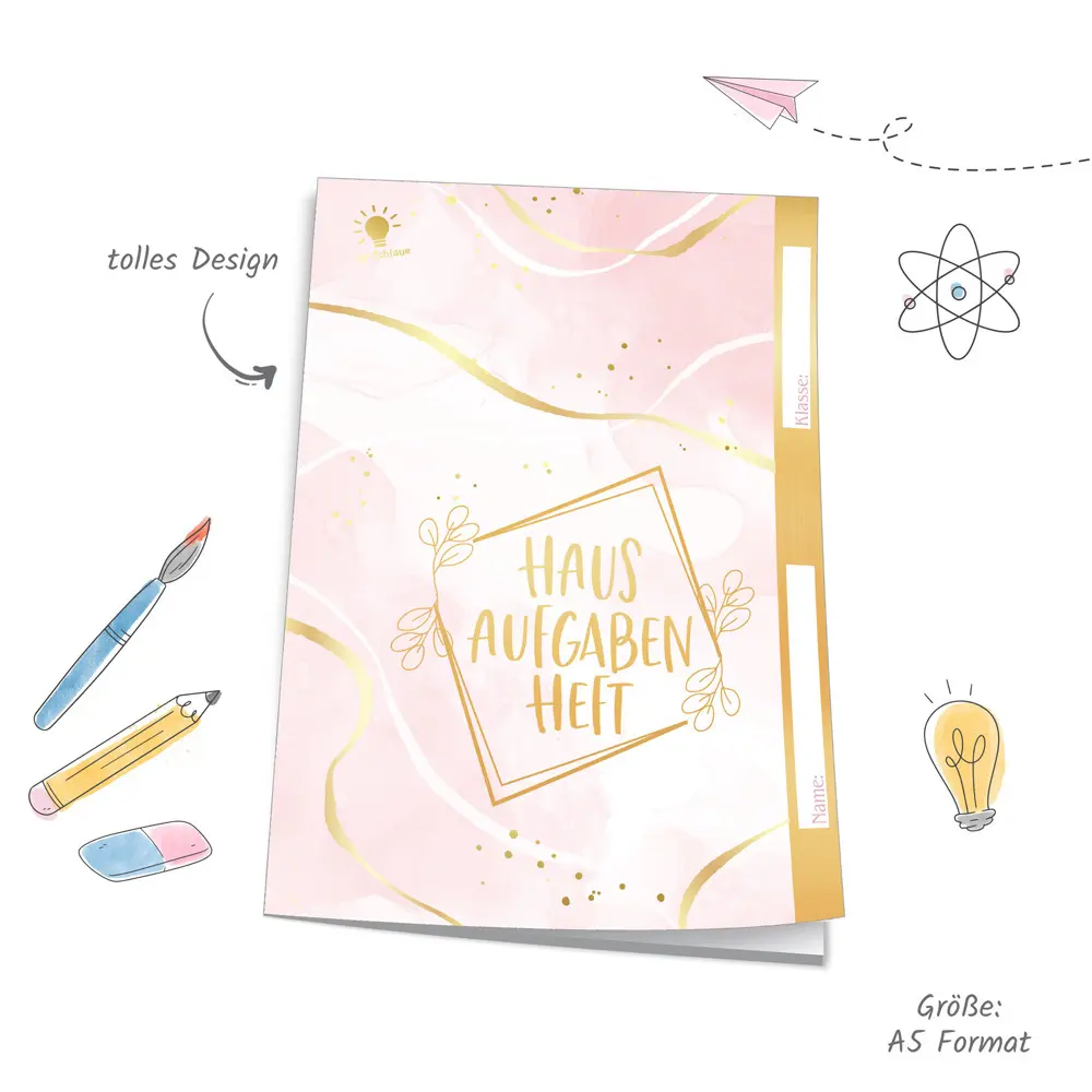 Bild: 4251901512710 | TRÖTSCH - Hausaufgabenheft für Schlaue Rosa | Co.KG | Taschenbuch