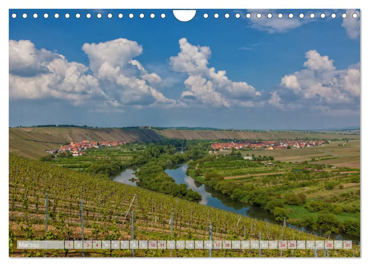 Bild: 9783435162710 | Ins Land der Franken fahren (Wandkalender 2025 DIN A4 quer),...