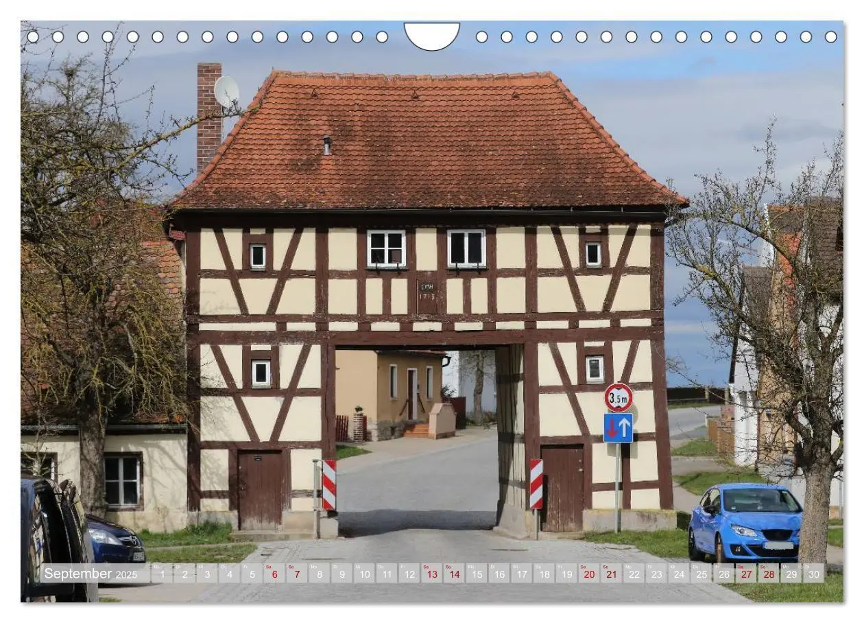 Bild: 9783435162710 | Ins Land der Franken fahren (Wandkalender 2025 DIN A4 quer),...