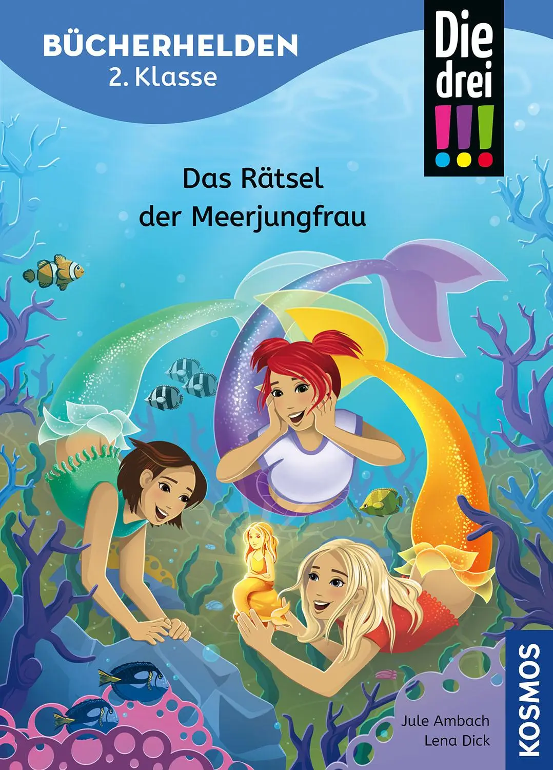 Cover: 9783440182710 | Die drei !!!, Bücherhelden 2. Klasse, Das Rätsel der Meerjungfrau