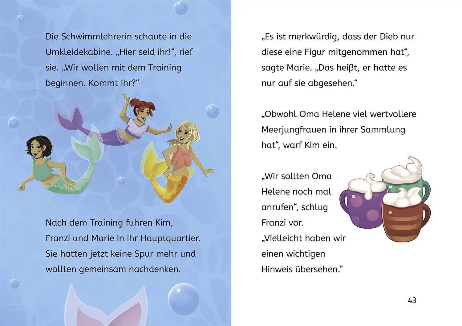 Bild: 9783440182710 | Die drei !!!, Bücherhelden 2. Klasse, Das Rätsel der Meerjungfrau