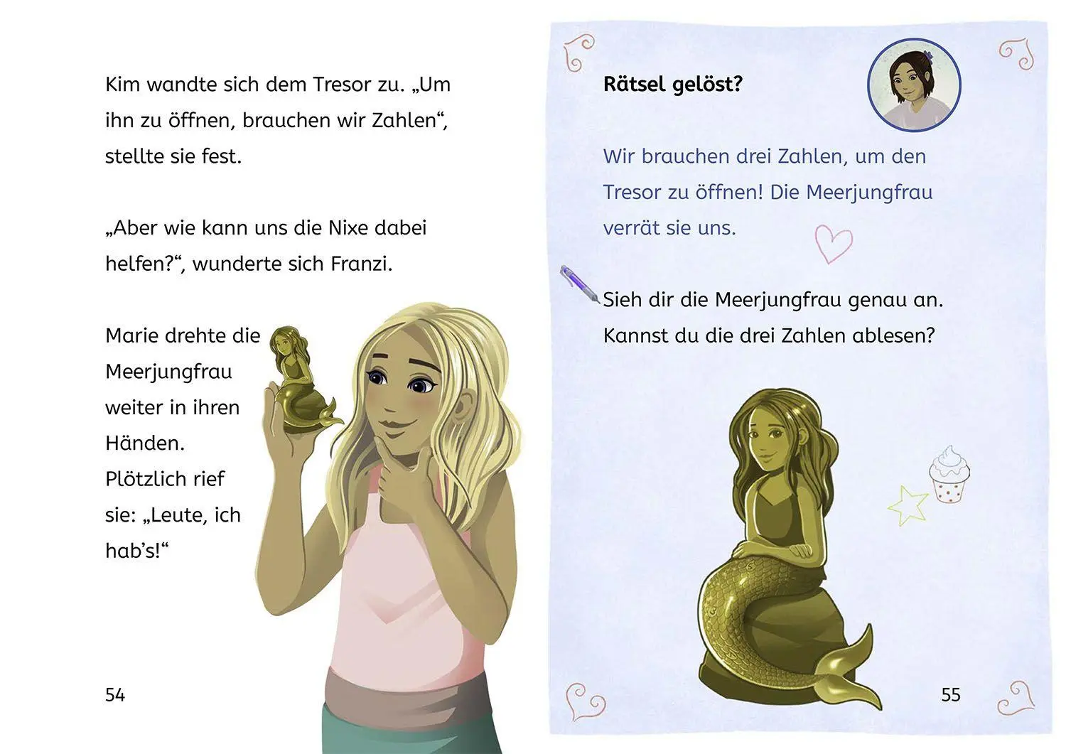 Bild: 9783440182710 | Die drei !!!, Bücherhelden 2. Klasse, Das Rätsel der Meerjungfrau
