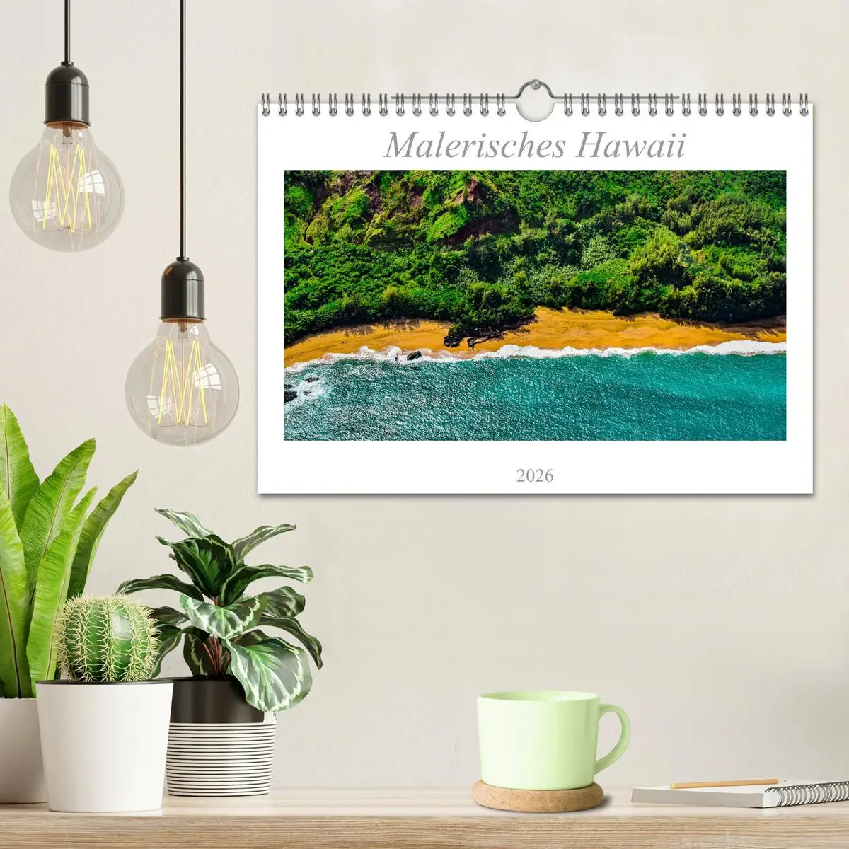 Bild: 9783457632710 | Malerisches Hawaii (Wandkalender 2026 DIN A4 quer), CALVENDO...